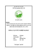 đánh giá khả năng sinh sản và điều trị một số bệnh thường gặp trên đàn dê địa phương nuôi tại các mô hình thuộc huyện định hóa, phú lương