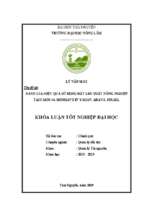 đánh giá hiệu quả sử dụng đất sản xuất nông nghiệp tại farm 44, moshav ein yahav, arava, israel