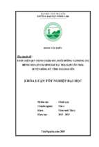 Thực hiện quy trình chăm sóc, nuôi dưỡng và phòng trị bệnh cho lợn nái sinh sản tại trại lợn tân thái, huyện đồng hỷ, tỉnh thái nguyên