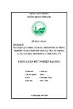 Thực hiện quy trình chăm sóc, nuôi dưỡng và phòng, trị bệnh cho đàn lợn thịt tại trại lợn vũ thị hoa, huyện phù cừ, tỉnh hưng yên