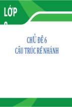 Bài giảng điện tử tin học 8  sgk mới cấu trúc rẽ nhánh.pptx