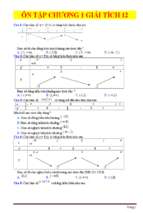 Trắc nghiệm ôn tập chương 1 giải tích 12 theo từng mức độ có đáp án
