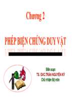 Bài giảng chương 2 phép biện chứng duy vật.ppt