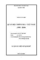 Quan hệ campuchia   việt nam (1993 2010)