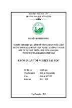 Hiệu quả kinh tế trong chăn nuôi gà đẻ trứng đảm bảo an toàn thực phẩm tại công ty tnhh đầu tư và phát triển chăn nuôi gia công thuộc tập đoàn dabaco việt nam