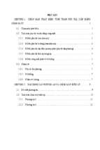 đồ án thiết kế môn học nhà máy điện nhà máy nhiệt điện thiết kế gồm 4 tổ máy có tổng công suất 4×55 mw