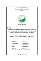 Thực hiện quy trình chăm sóc, nuôi dưỡng, phòng, trị bệnh trên đàn lợn nái sinh sản và lợn con theo mẹ tại trại ngô thị hồng gấm   lương sơn   hòa bình