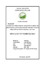 áp dụng quy trình chăm sóc, nuôi dưỡng và phòng trị bệnh cho gà đàn đẻ tại trại liên kết với công ty tnhh emivest feedmill việt nam