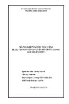 Skkn vận dụng kiến thức liên môn trong dạy học môn lịch sử lớp 12 thpt.