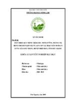 Thực hiện quy trình chăm sóc, nuôi dưỡng, phòng trị bệnh cho đàn lợn nái và đàn lợn con tại trại chăn nuôi an hưng xã danh thắng, huyện hiệp hoà, tỉnh bắc giang