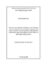 Tội cố ý gây thương tích hoặc gây tổn hại cho sức khỏe của người khác trên địa bàn tỉnh quảng nam tình hình, nguyên nhân và điều kiện, phòng ngừa