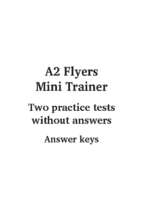 A2 flyers mini trainer_answer_keys