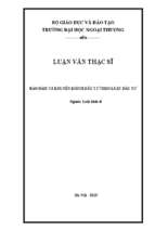 Bảo đảm và khuyến khích đầu tư theo luật đầu tư