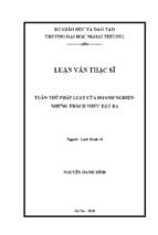 Tuân thủ pháp luật doanh nghiệp những thách thức đặt ra