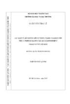 Các nhân tố ảnh hưởng đến sự trung thành của nhân viên trẻ có trình độ đại học tại các doanh nghiệp ở thành phố hồ chí minh