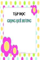 Giọng quê hương.ppt