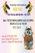 Hình học 11 – vector trong không gian.ppt