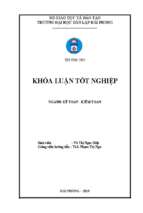 Hoàn thiện công tác kế toán doanh thu, chi phí và xác định kết quả kinh doanh tại công ty cổ phần dịch vụ kỹ thuật bảo an