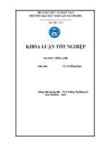 An analysis of the efficiency of teaching methods applied in esl classrooms for primary students in haiphong city