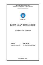 Hoàn thiện công tác kế toán doanh thu, chi phí và xác định kết quả kinh doanh tại công ty tnhh thương mại ngọc hiếu