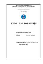 Hoàn thiện công tác kế toán thanh toán với người mua, người bán tại công ty cổ phần khai thác và dịch vụ khai thác thủy sản hạ long