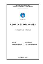 Hoàn thiện công tác kế toán hàng hóa tại công ty tnhh tm xuất nhập khẩu quốc tế tuấn tú