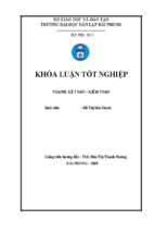 Hoàn thiện công tác kế toán thanh toán với người mua, người bán tại công ty tnhh thương mại hoàng tín phát