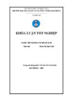 Tiềm năng phát triển du lịch văn hóa tại khu du lịch đặng thùy trâm   quảng ngãi