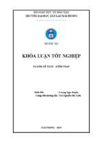 Hoàn thiện công tác kế toán doanh thu, chi phí và xác định kết quả kinh doanh tại công ty tnhh công nghiệp nặng doosan hải phòng, việt nam