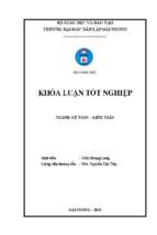 Hoàn thiện công tác kế toán doanh thu, chi phí và xác định kết quả kinh doanh tại công ty trách nhiệm hữu hạn thương mại tân anh