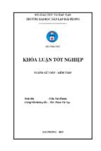 Hoàn thiện công tác kế toán doanh thu, chi phí và xác định kết quả kinh doanh tại công ty tnhh nam thiện