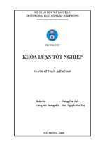 Hoàn thiện công tác kế toán thanh toán với người mua, người bán tại công ty tnhh chế biến lâm sản quế lâm