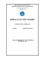 Hoàn thiện công tác kế toán thanh toán với người mua, người bán tại công ty tnhh công nghiệp giầy aurora việt nam