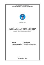 Biện pháp cải thiện tình hình tài chính tại chi nhánh bưu chính viettel hải phòng   tổng cty cp bưu chính viettel