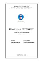 Hoàn thiện tổ chức công tác kế toán doanh thu, chi phí và xác định kết quả kinh doanh tại công ty cổ phần tư vấn đầu tư và xây dựng 568