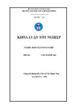 Một số giải pháp nâng cao hiệu quả hoạt động sản xuất kinh doanh tại công ty cổ phần thi công cơ giới và dịch vụ hàng hải miền bắc