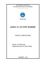 Một số biện pháp cải thiện tình hình tài chính công ty cổ phần thép hùng cường