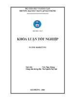 Hoạt động marketing tại chi nhánh công ty liên doanh tnhh nippon express   trung tâm kho vận đình vũ   thực trạng và giải pháp