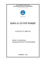 Hoàn thiện tổ chức kế toán doanh thu, chi phí và xác định kết quả kinh doanh tại công ty tnhh truyền hình cáp saigontourist   chi nhánh hải phòng