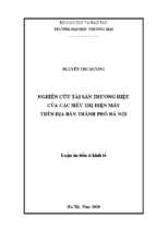 Nghiên cứu tài sản thương hiệu của các siêu thị điện máy trên địa bàn thành phố hà nội