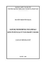 đảng bộ thành phố hà nội lãnh đạo kinh tế đối ngoại từ năm 1986 đến năm 2006​