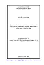 động từ ba diễn tố trong tiếng việt (có so sánh với tiếng anh)