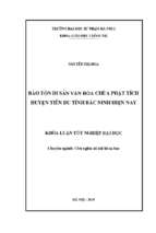 Bảo tồn di sản văn hóa chùa phật tích huyện tiên du tỉnh bắc ninh hiện nay​