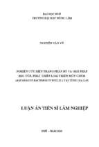 Nghiên cứu hiện trạng phân bố và giải pháp bảo tồn, phát triển loài thiên môn chùm (asparagus racemosus willd.) tại tỉnh gia lai.