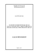 Tái cấu trúc ngân hàng thương mại việt nam theo các chuẩn mực basel ii   nghiên cứu điển hình tại ngân hàng thương mại cổ phần công thương việt nam