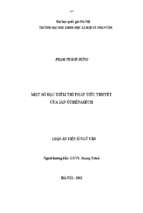 Một số đặc điểm thi pháp tiểu thuyết của ian ôtrênasếch  luận án ts. văn học  5.04.02