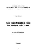 Trang viên nhật bản thế kỷ viii   xvi qua trang viên oyama và hine  luận án ts. lịch sử 5 03 04