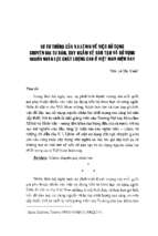 Từ tư tưởng của v.i.leennin về việc sử dụng chuyên gia tư sản, suy ngẫm về đào tạo về sử dụng nguồn nhân lực chất lượng cao ở việt nam hiện nay.