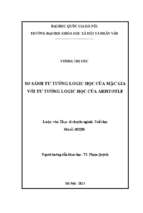 So sánh tư tưởng logic học của mặc gia với tư tưởng logic học của aristotle  001