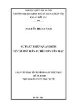 Sự phát triển quan điểm về cái phổ biến từ hêghen đến mác